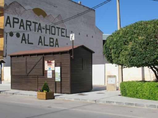 Pozo Alcón, Spanien, Touristeninformation am Kreisverkehr