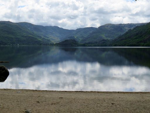 Naturpark und See, Puebla de Sanabria, Spanien, Lago de Sanabria