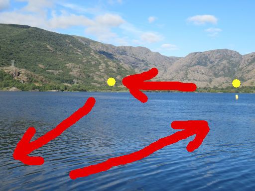 Lago de Sanabria, Schwimmwettbewerb 2024, Galende, Provinz Zamora, Spanien, Strecke 1500 m