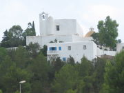 Santa Eulária des Riu, Stadtrundgang, Ibiza, Spanien, Wehrkirche