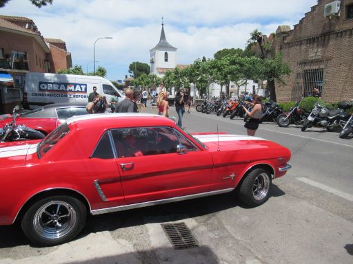 Mechanics Fest 2024, Sevilla la Nueva, Spanien, Ford Mustang Klassiker