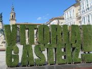Vitoria-Gasteiz, Spanien, Plaza de la Virgen Blanca