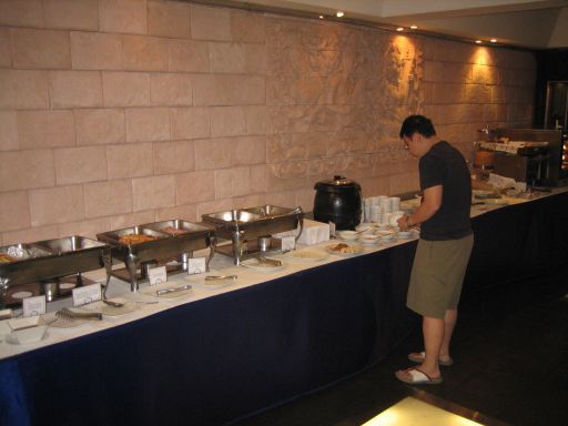 Baiyoke Boutique Hotel Bangkok, Thailand, Nur ein Teil vom Frühstücksbuffet