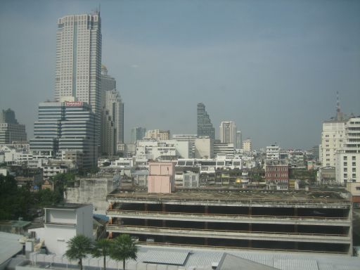 Narai Hotel, Bangkok, Thailand, Superior Room, Ausblick aus dem Zimmer 817