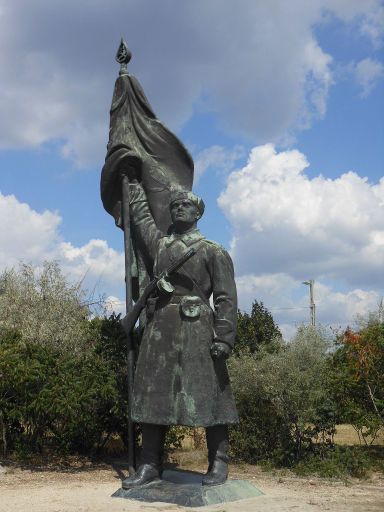 Memento Park, Budapest, Ungarn, Statue Sowjetischer Soldat