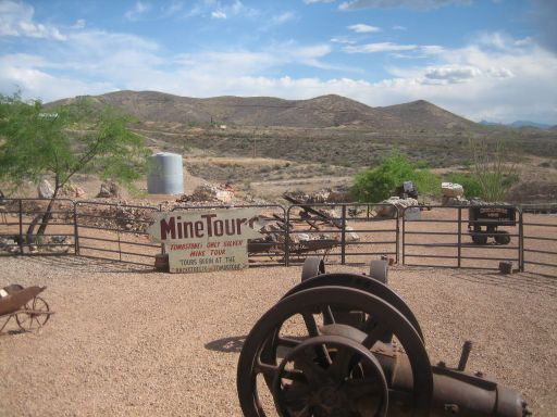 Tombstone, Arizona, Vereinigte Staaten von Amerika, Bergwerkstour